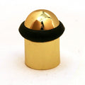 Dome Door Stop Solid Brass Architectural Floor Mounted Doorstop