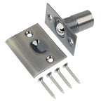 Ball Catch, Dual Adjustable, Cast Brass, for Cabinets and Interior Doors