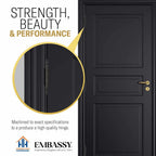 Door Hinge 3.5 x 3.5 Solid Brass Ball Bearing – Oil Rubbed Bronze (US10B)