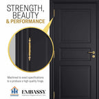 Door Hinge 3 x 3 Solid Brass – Satin Brass (US4)