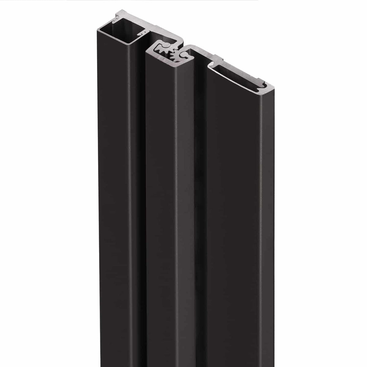 Heavy Duty Continuous Geared Hinge, Full Surface Aluminum
