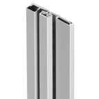 Heavy Duty Continuous Geared Hinge, Full Surface Aluminum