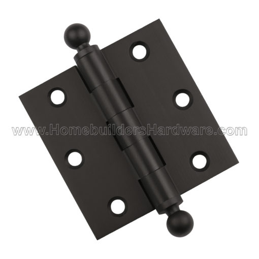 3 X Inch Oil Rubbed Bronze Hinge Solid Br Door Hinges Us10b 3 Inch Oil Rubbed Bronze Door Hinges Ball Tips Finials Hinge