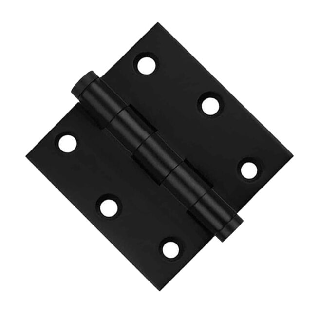 Door Hinge 3 x 3 Solid Brass  - Black (US19) - Image 2