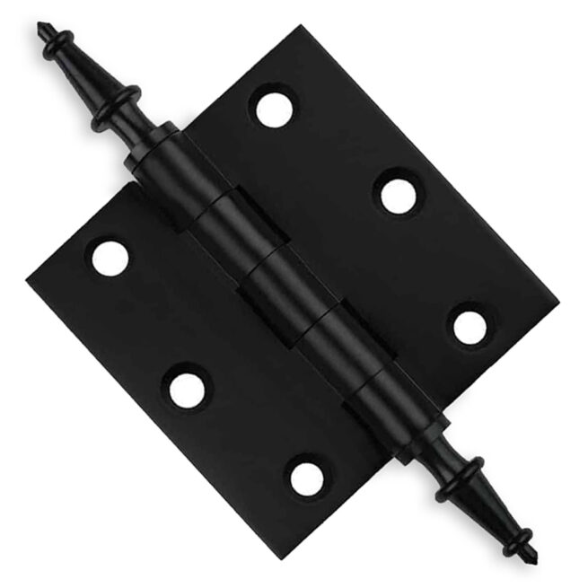 Door Hinge 3 x 3 Solid Brass  - Black (US19) - Image 5