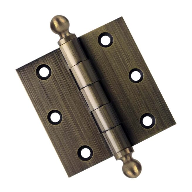 Door Hinge 3 x 3 Solid Brass