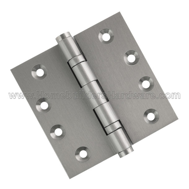 Door Hinge 3 x 3 Solid Brass Satin Brass (US4)