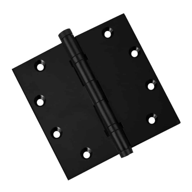 Door Hinge 5 x 5 Inch Solid Brass Ball Bearing - Black (US19) - Image 6