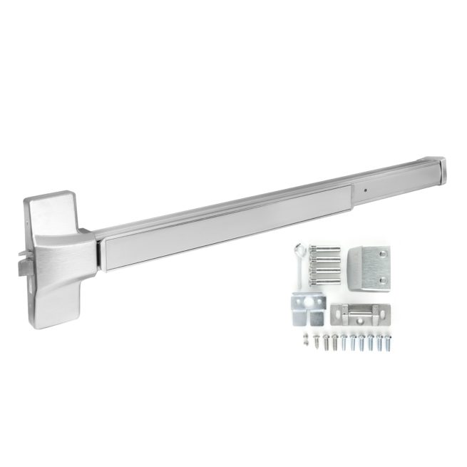 Lawrence Hardware Heavy Duty Rim Exit Device, Panic-Rated 8810 Model