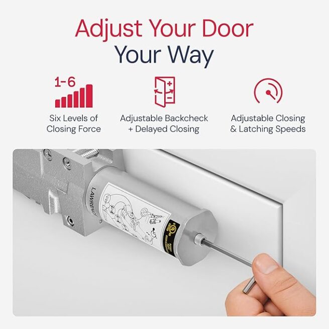 Extra Heavy Duty Commercial Door Closer LH8016 - Image 7