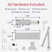 Extra Heavy Duty Commercial Door Closer LH8016 - Image 10