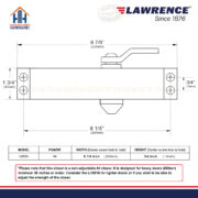 Medium Duty Aluminum Door Closer LH534 - Image 4