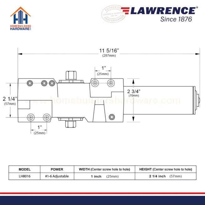 Extra Heavy Duty Commercial Door Closer LH8016 - Image 11