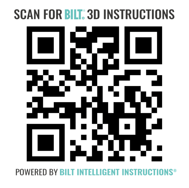 QR code BILT 3D instructions