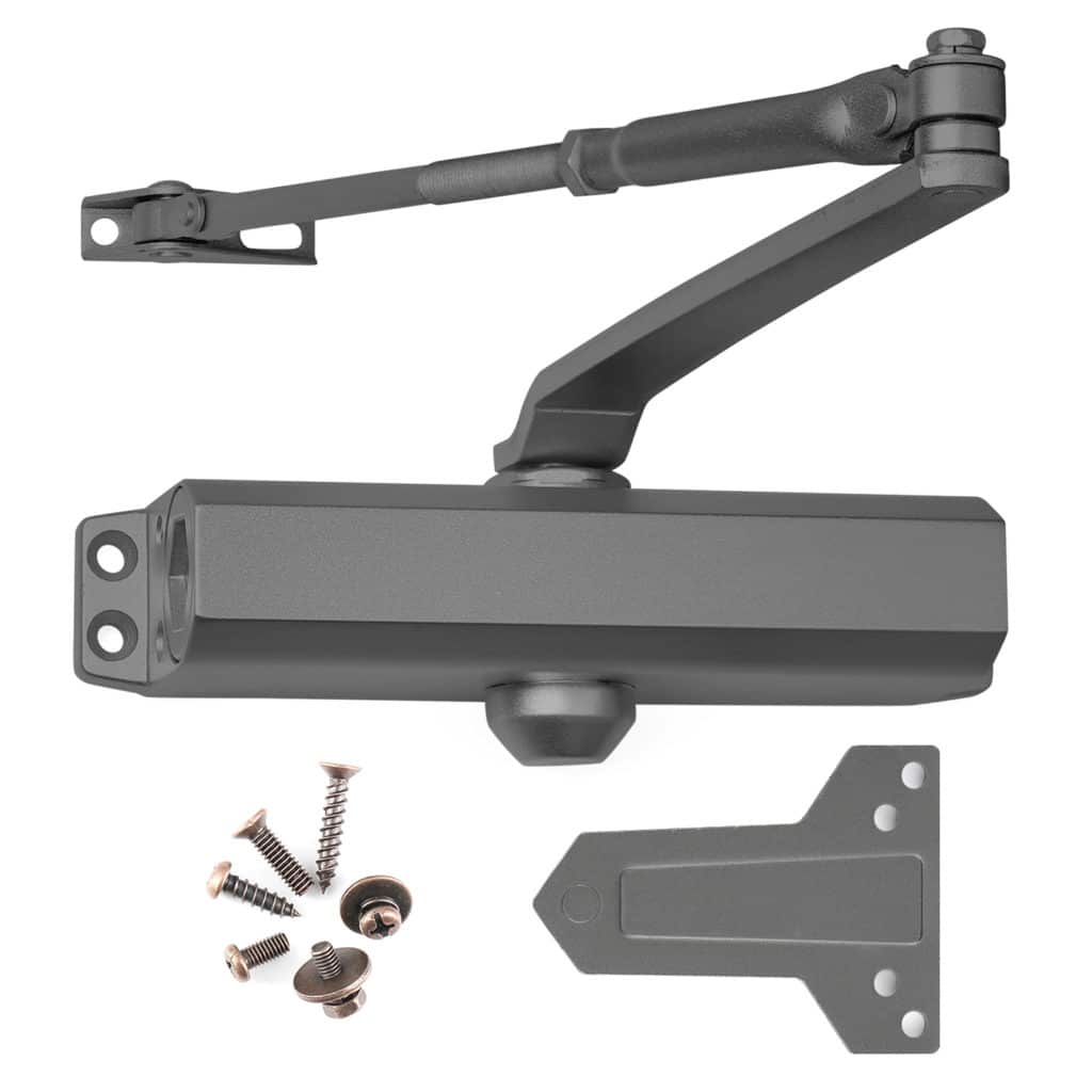 Medium Duty Aluminum Door Closer available at Homebuilders Hardware