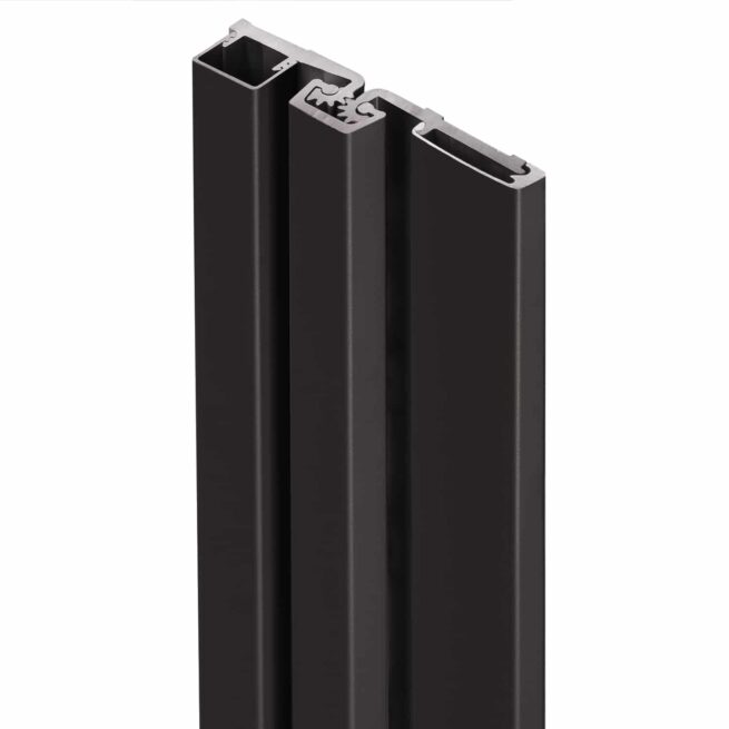 Heavy Duty Continuous Geared Hinge, Full Surface Aluminum - Image 4