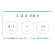 Installation-Standard Duty Adjustable Door Closer Cast Aluminum LH303