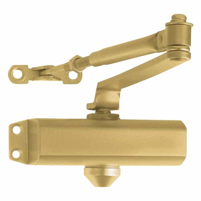 Door Closer, Standard Duty Cast Aluminum Adjustable Commercial, Lawrence Hardware LH303 - Image 3