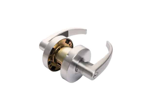 Commercial Grade 2 Cylindrical Lever Heavy Duty Non-Handed Door Handle - Image 2