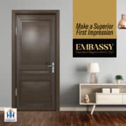 Door Hinge 5 x 5 Inch Solid Brass Ball Bearing - Polished Nickel (US14) - Image 12