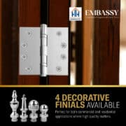 door hinge options