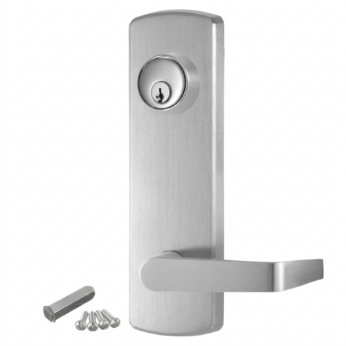 External Trim with Lever on Long Escutcheon for LH8800 Series Heavy Duty Exit Devices