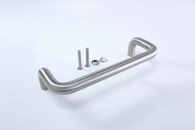 Door Pull, 12" CC, 90° Offset