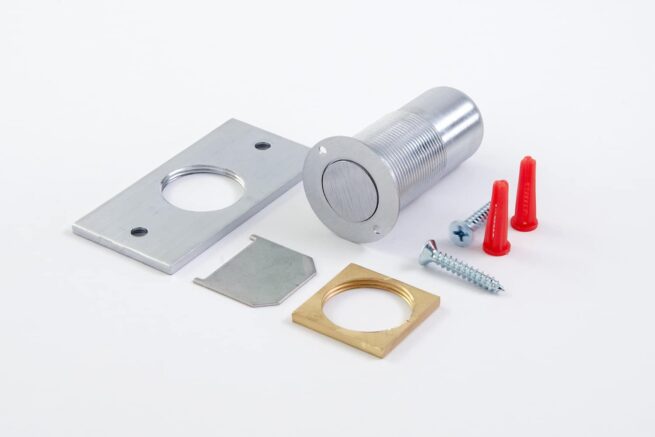 Strike, Dust Proof, for Flush Bolts With or Without Faceplate