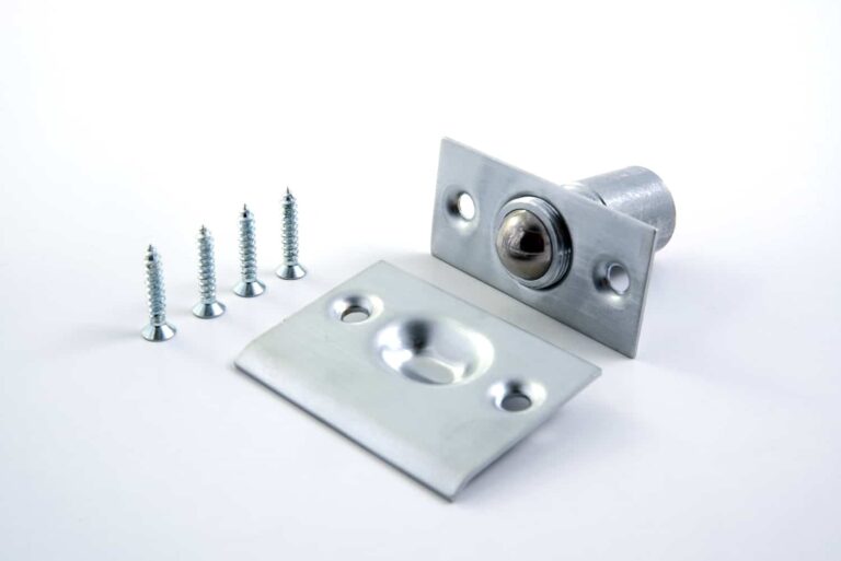 Ball Catch, Dual Adjustable, Cast Brass, for and Interior Doors