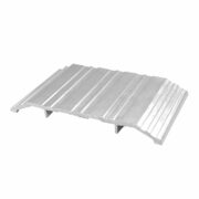 Saddle/Threshold Mill Aluminum Finish - 4" x 1/2" - Fluted Top - ADA Compliant - Image 2