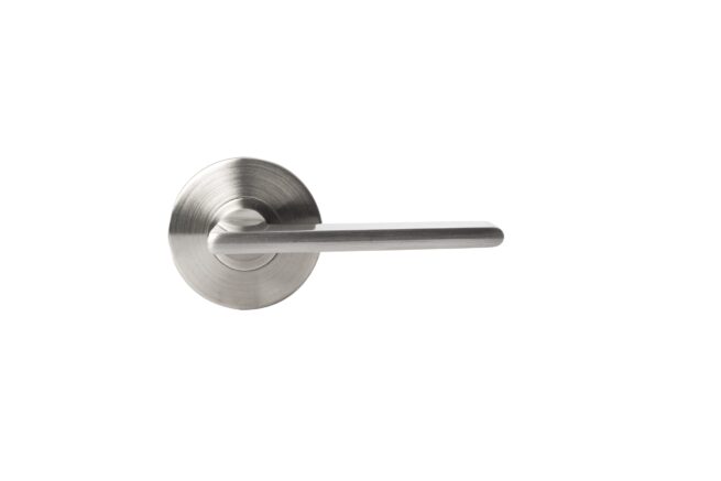 Door Lever Embassy Hardware "Grace" 3000 Series. Level Surface And Gently Rounded End